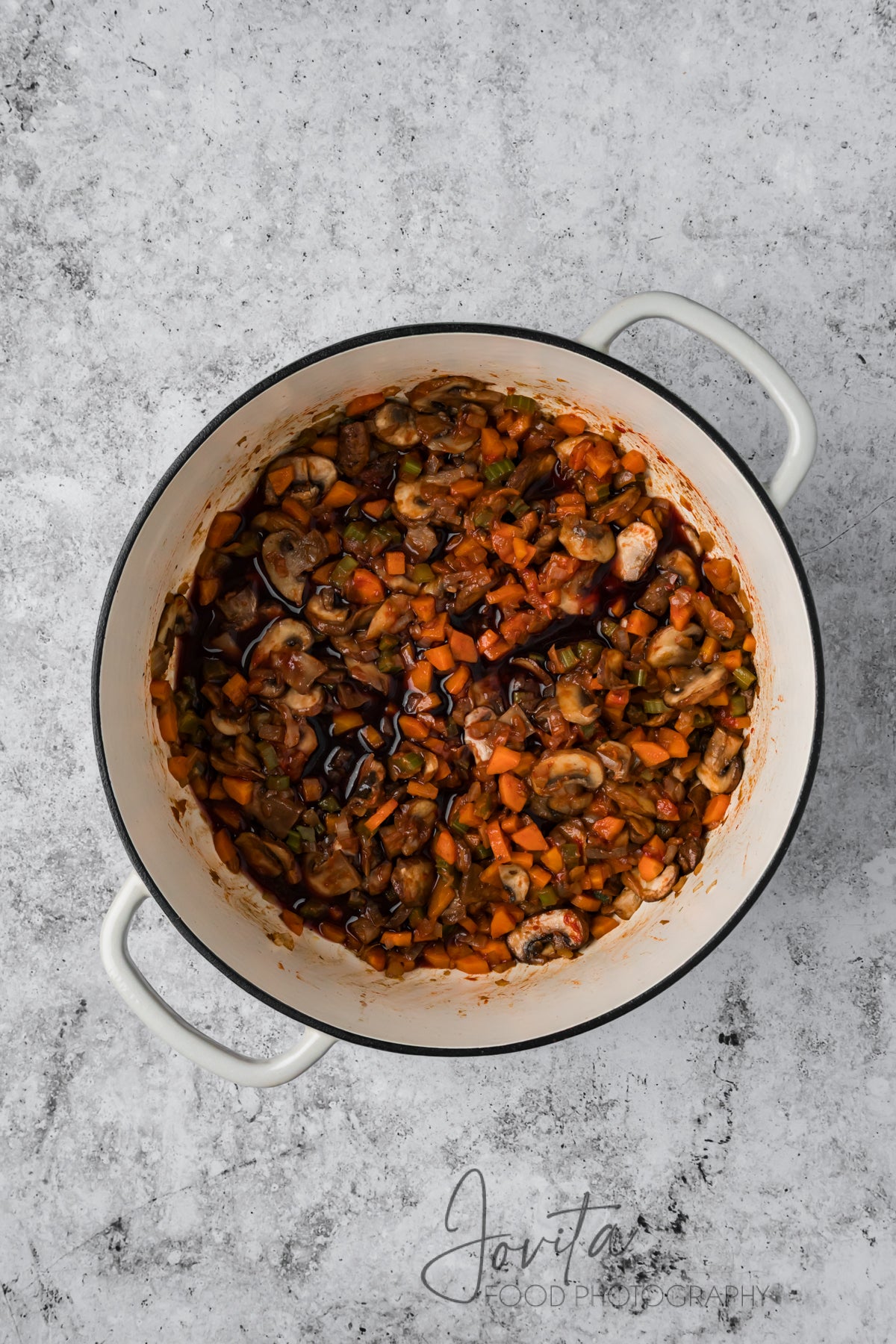 Beef Barley and Mushroom Soup
