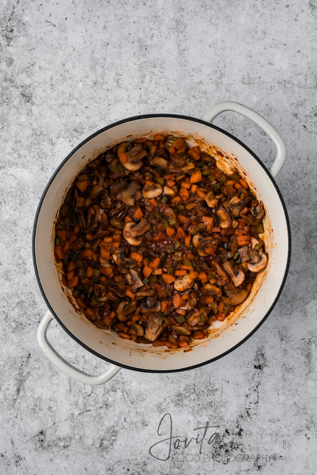 Beef Barley and Mushroom Soup