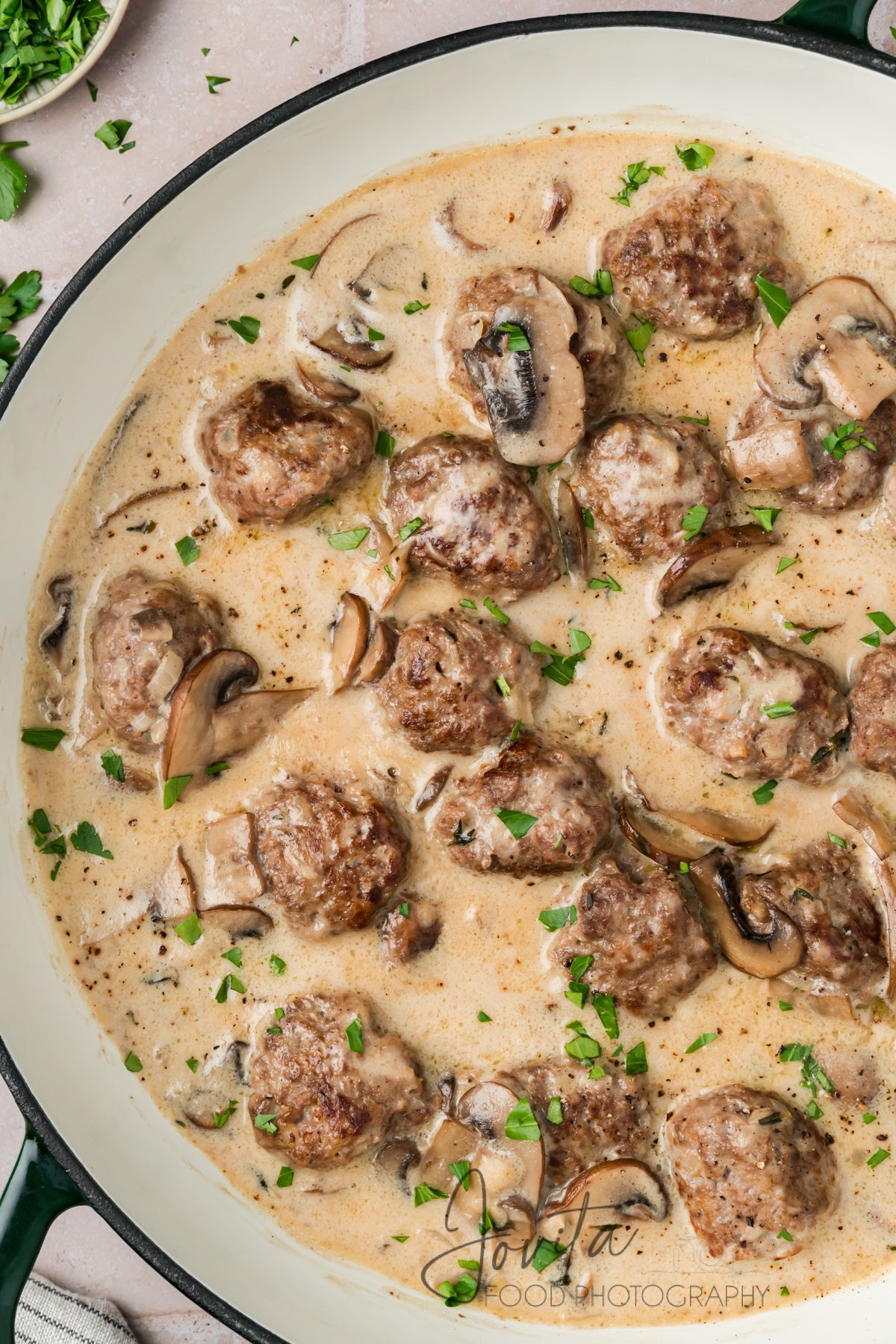 Beef Stroganoff Meatballs