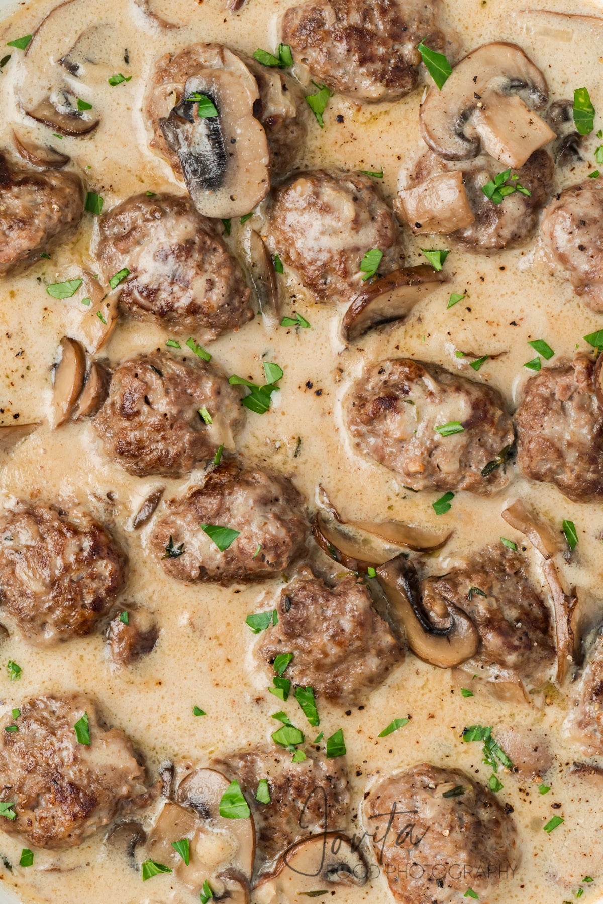 Beef Stroganoff Meatballs