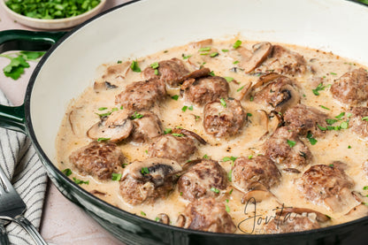Beef Stroganoff Meatballs