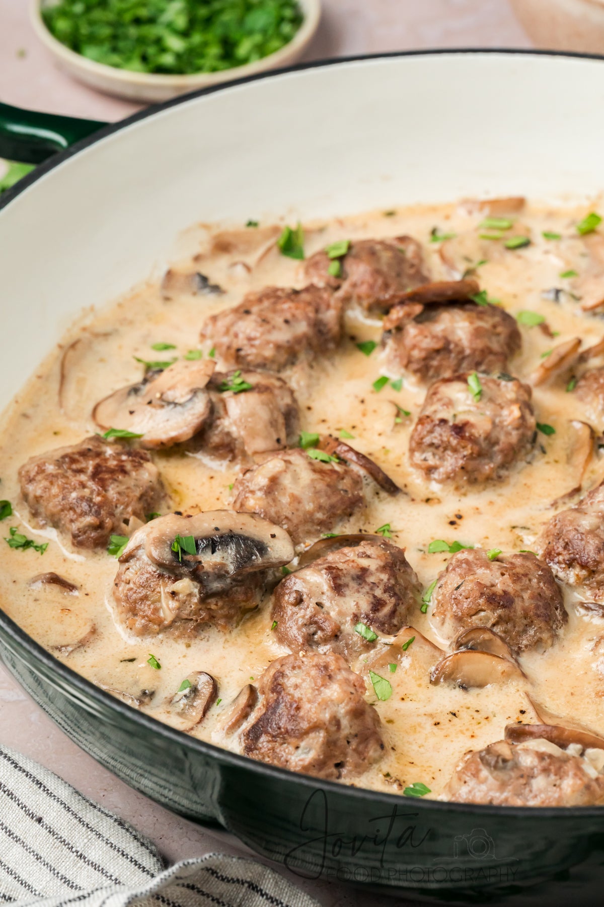 Beef Stroganoff Meatballs