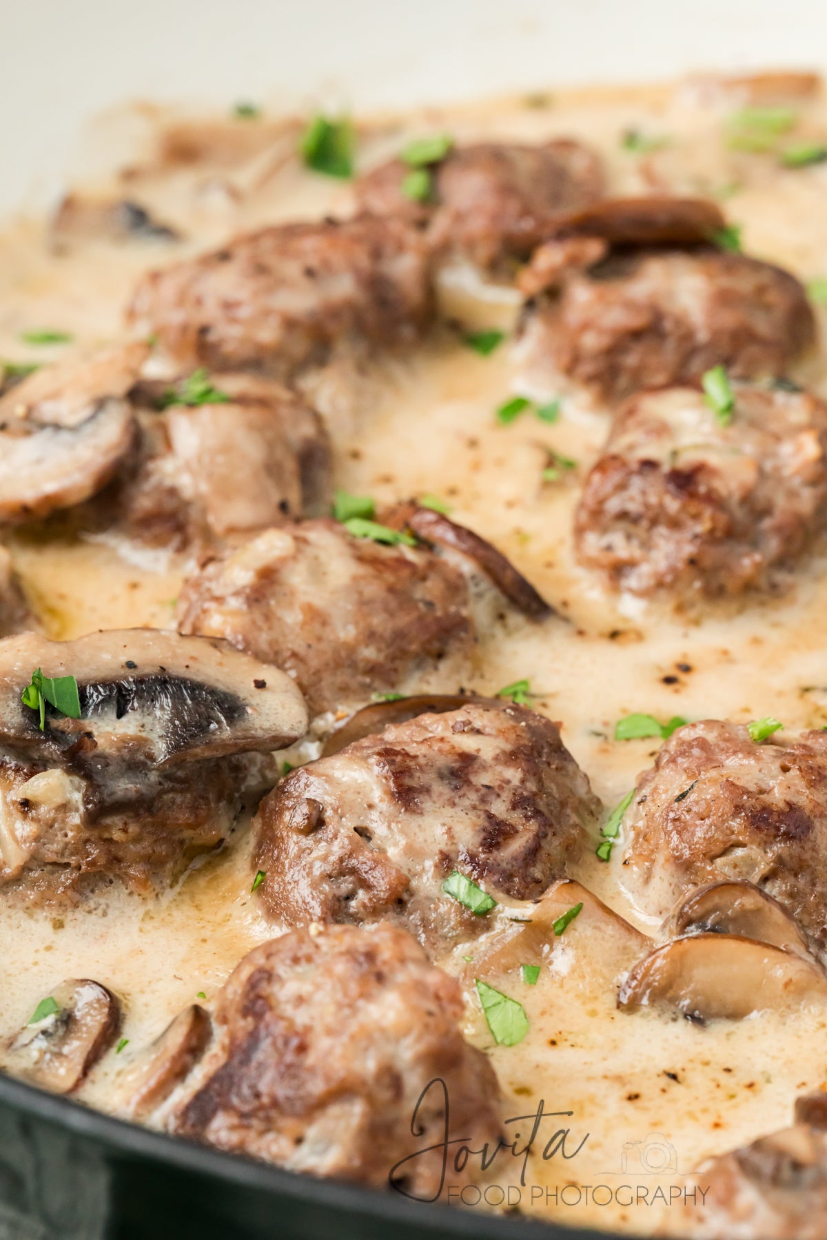 Beef Stroganoff Meatballs