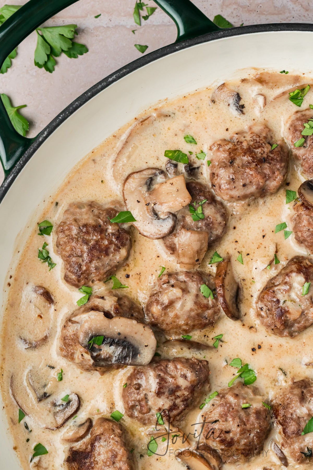Beef Stroganoff Meatballs