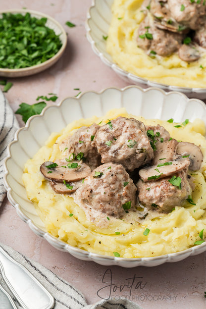 Beef Stroganoff Meatballs