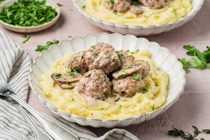 Beef Stroganoff Meatballs