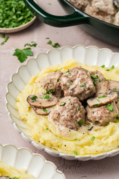 Beef Stroganoff Meatballs