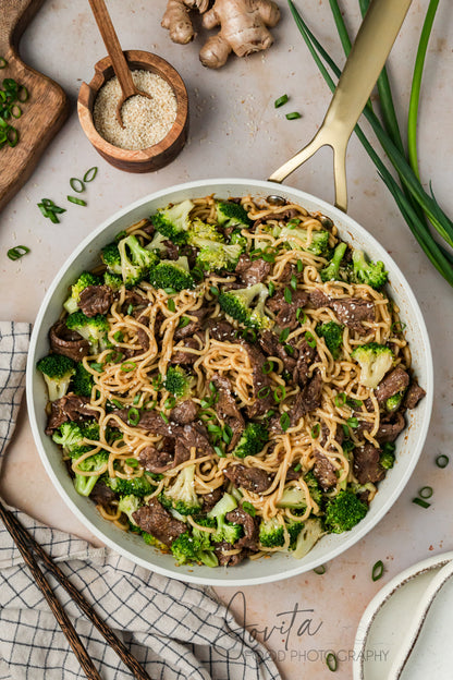 Beef and Broccoli Noodles