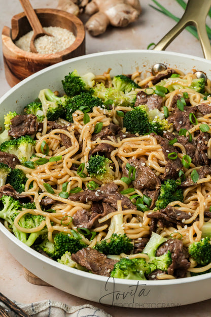 Beef and Broccoli Noodles