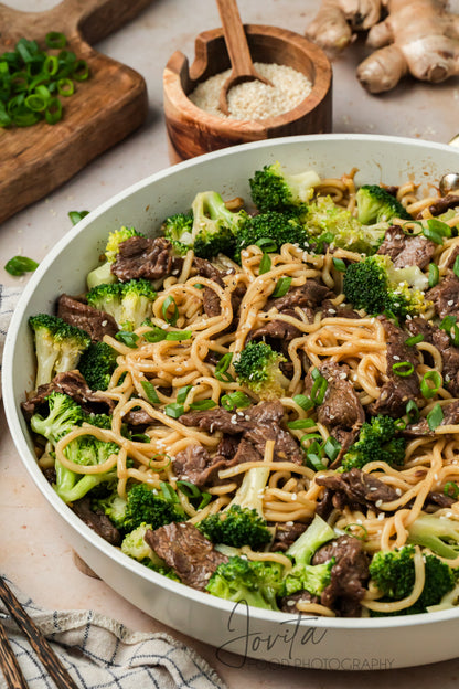 Beef and Broccoli Noodles