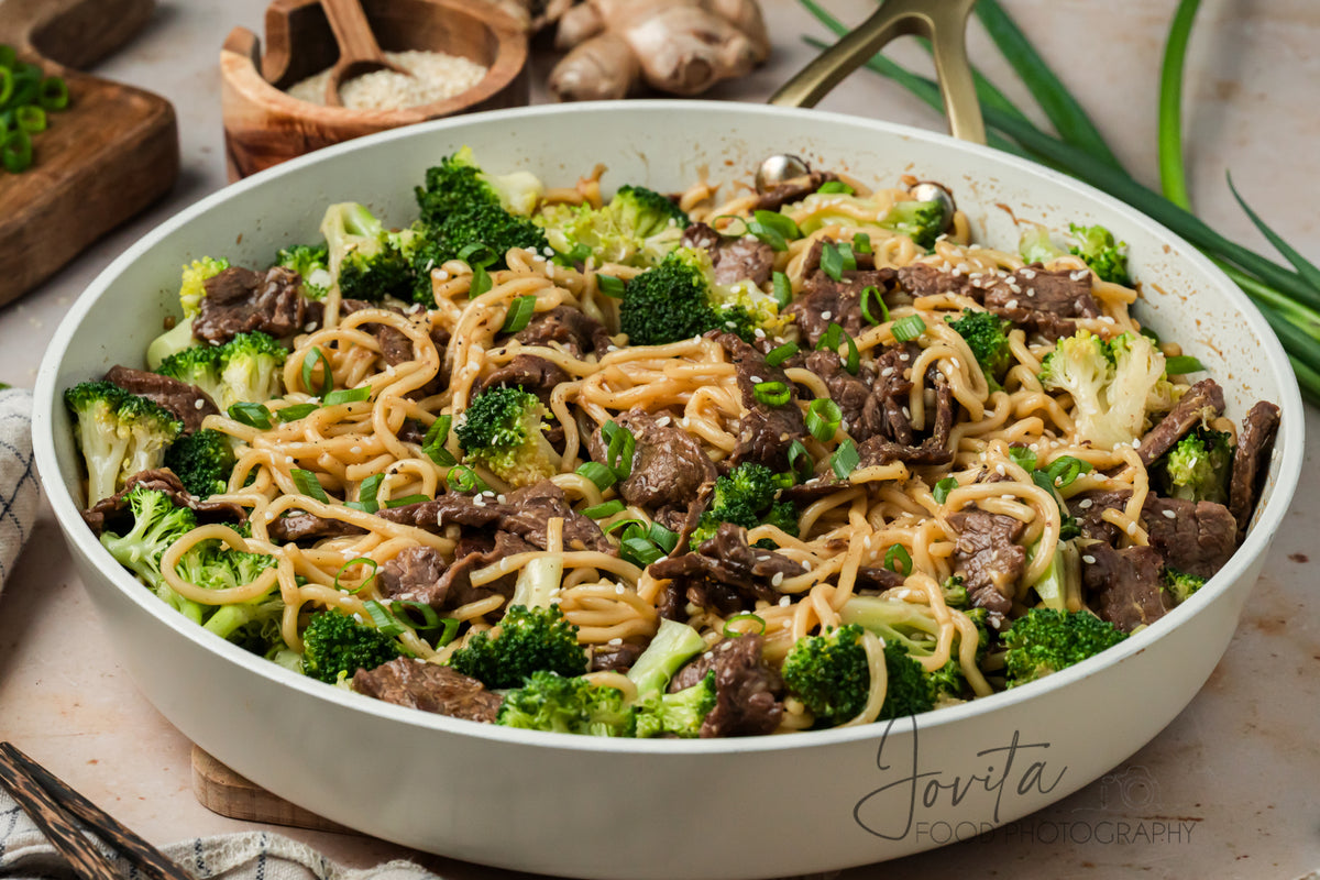 Beef and Broccoli Noodles