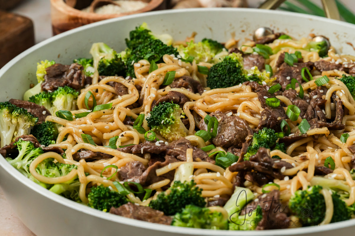 Beef and Broccoli Noodles