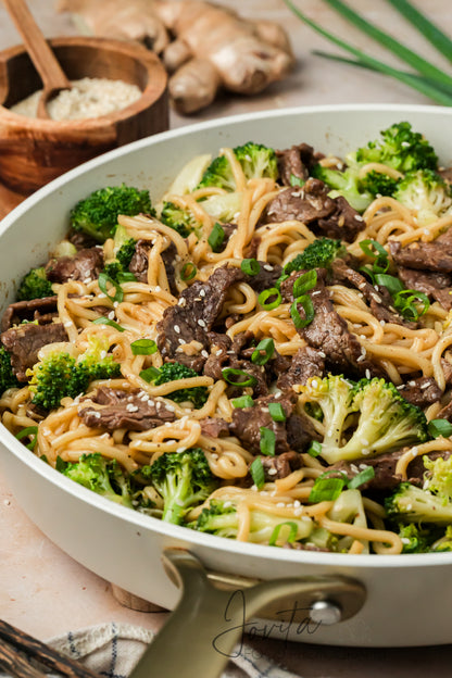Beef and Broccoli Noodles