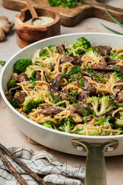 Beef and Broccoli Noodles