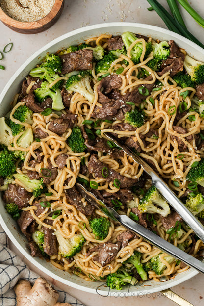 Beef and Broccoli Noodles