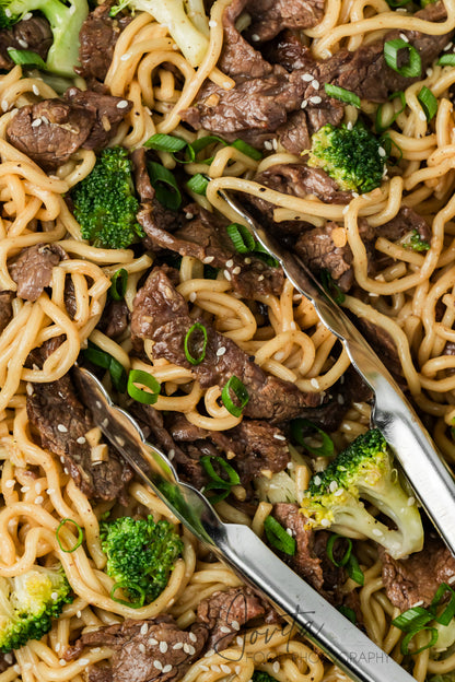 Beef and Broccoli Noodles