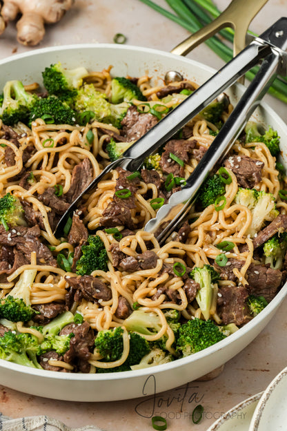 Beef and Broccoli Noodles