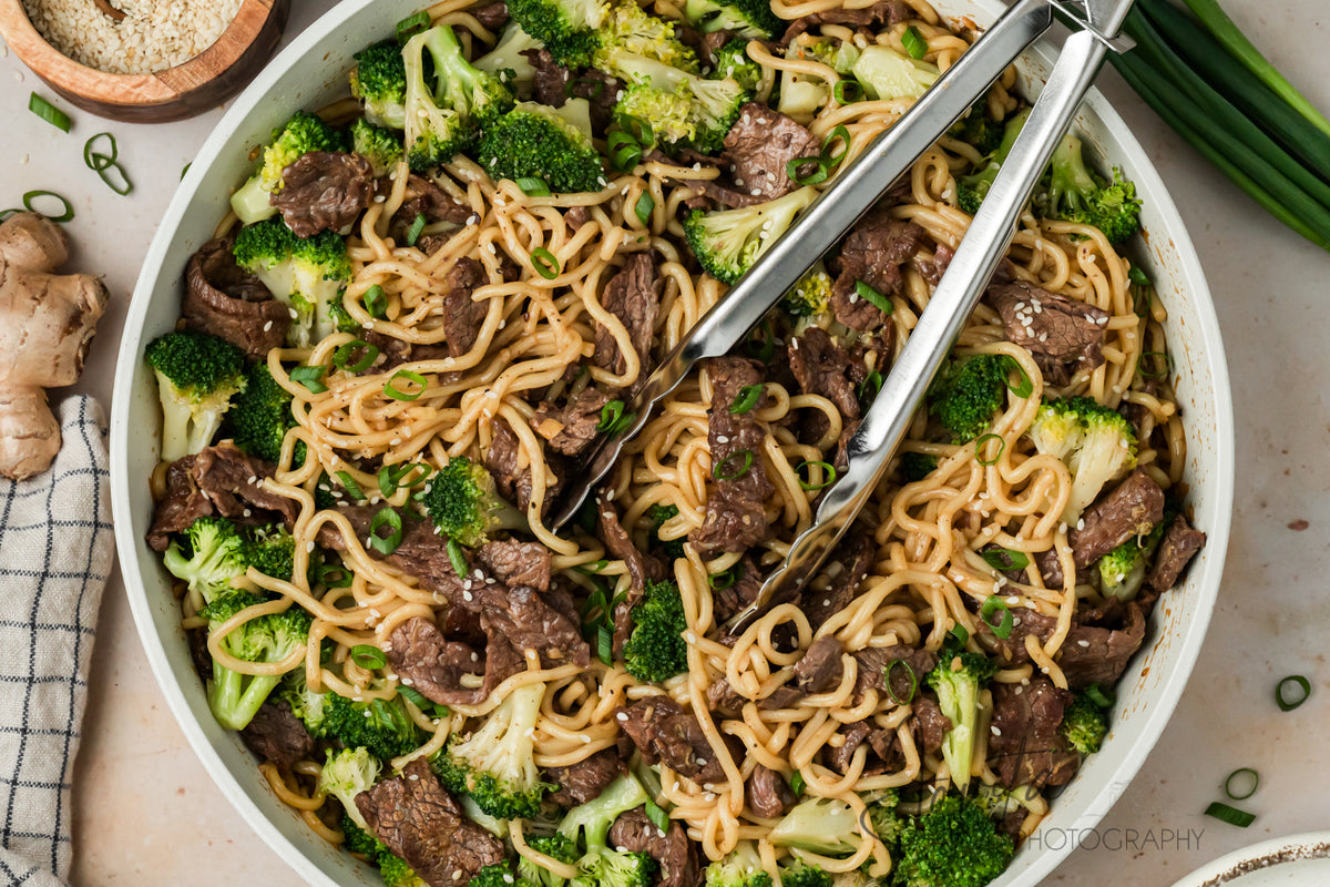 Beef and Broccoli Noodles