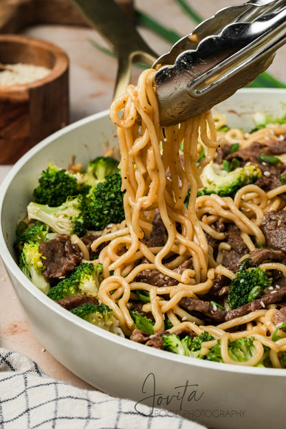 Beef and Broccoli Noodles