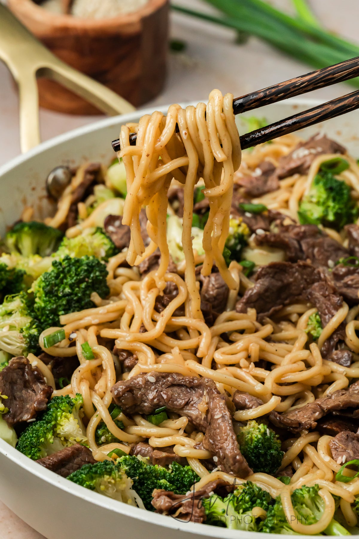 Beef and Broccoli Noodles