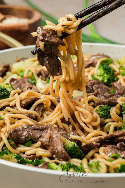 Beef and Broccoli Noodles