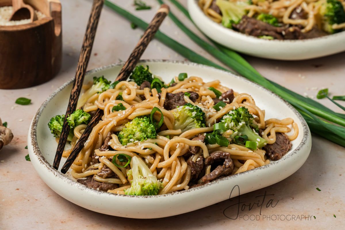 Beef and Broccoli Noodles