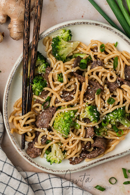 Beef and Broccoli Noodles