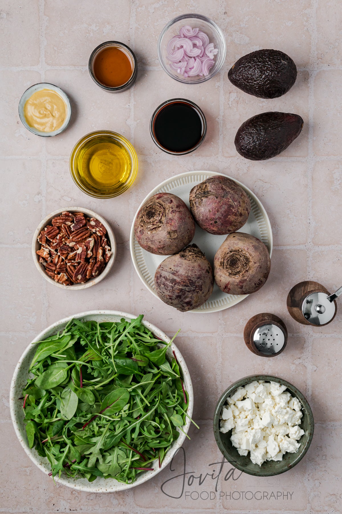 Beet Salad with Feta and Pecans