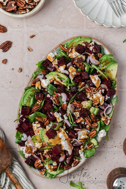 Beet Salad with Feta and Pecans