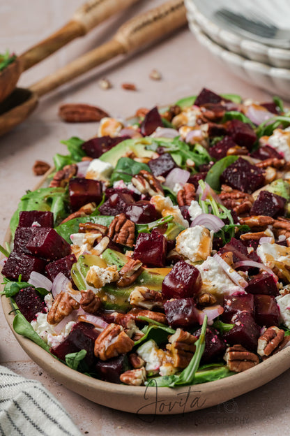 Beet Salad with Feta and Pecans