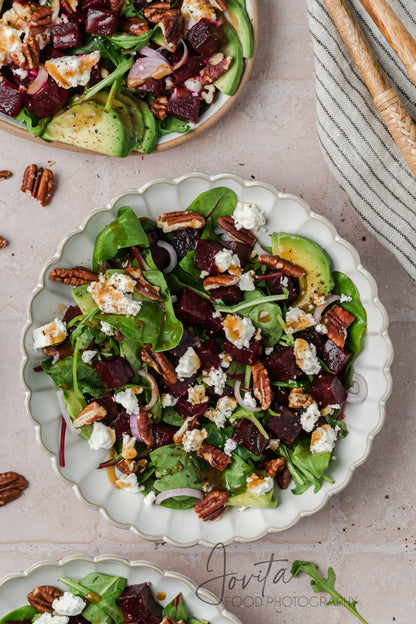 Beet Salad with Feta and Pecans