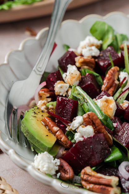 Beet Salad with Feta and Pecans