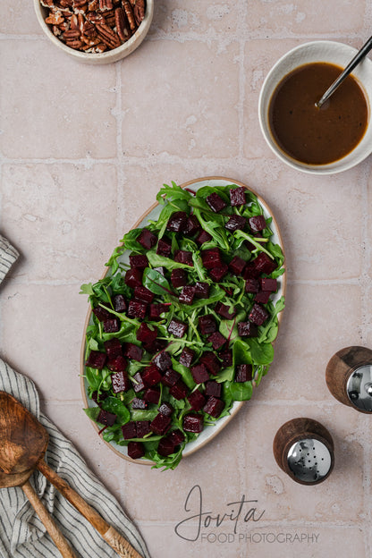 Beet Salad with Feta and Pecans
