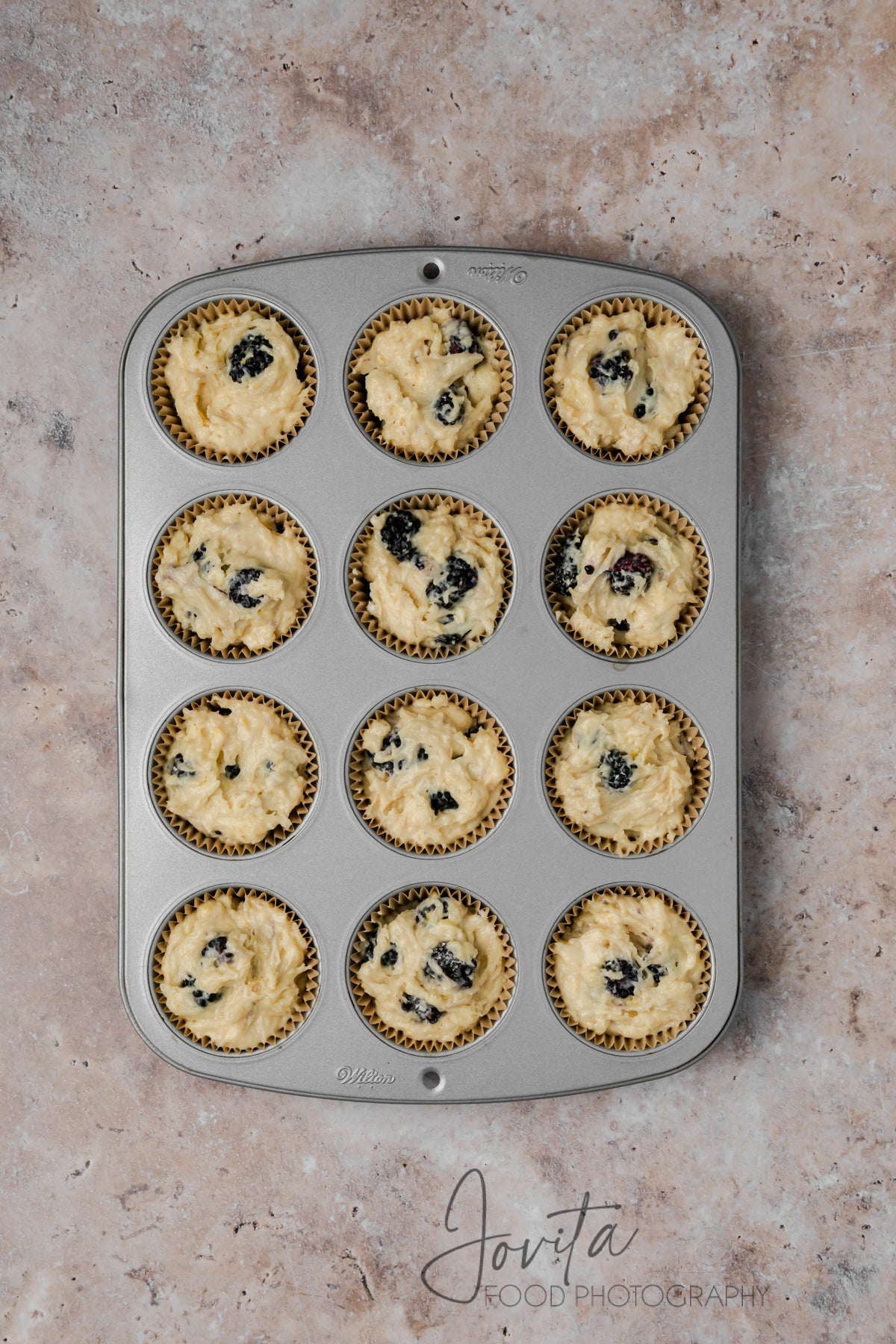 Blackberry Streusel Muffins
