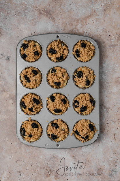 Blackberry Streusel Muffins