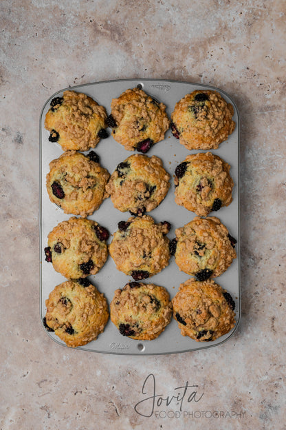 Blackberry Streusel Muffins