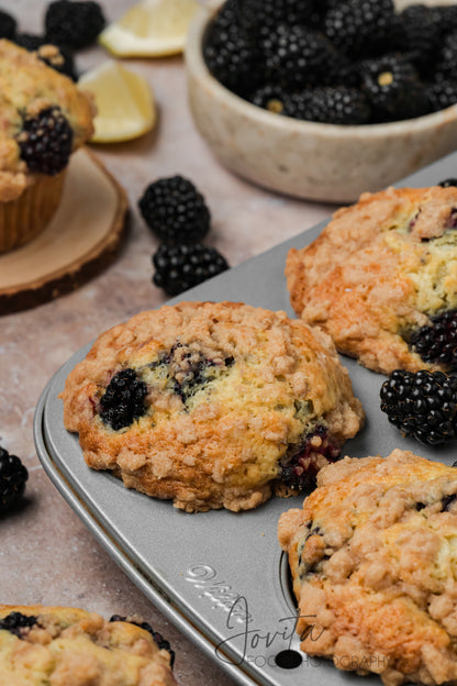 Blackberry Streusel Muffins
