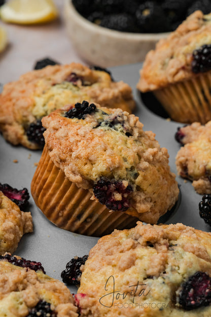 Blackberry Streusel Muffins