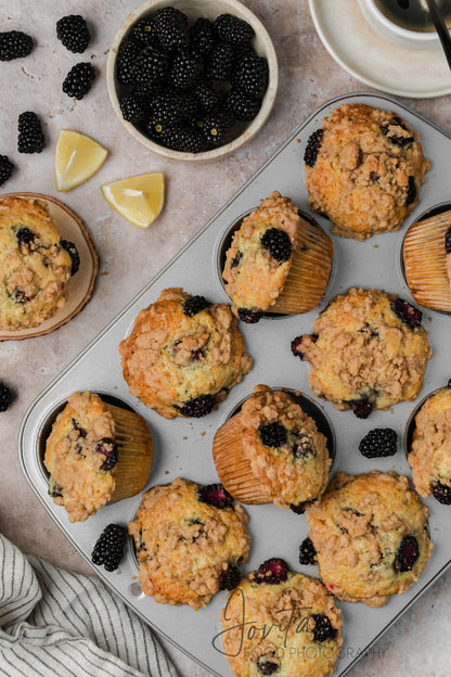 Blackberry Streusel Muffins