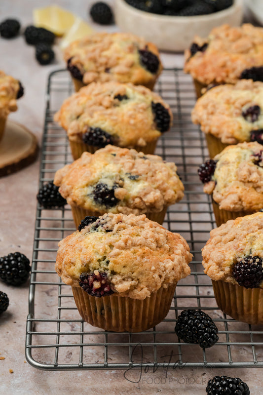 Blackberry Streusel Muffins