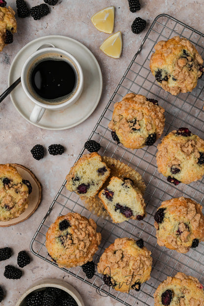 Blackberry Streusel Muffins