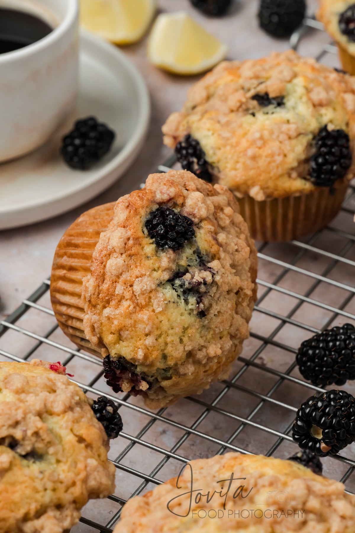 Blackberry Streusel Muffins
