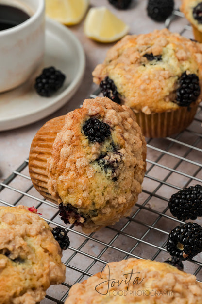 Blackberry Streusel Muffins