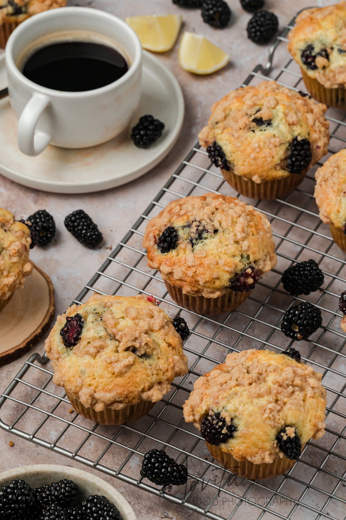 Blackberry Streusel Muffins