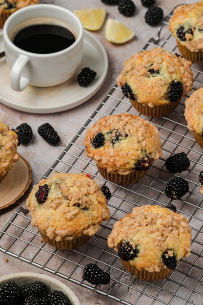 Blackberry Streusel Muffins