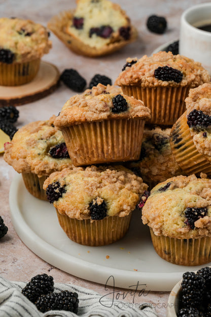 Blackberry Streusel Muffins