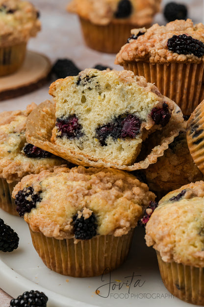 Blackberry Streusel Muffins