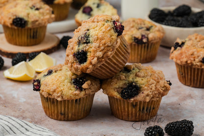 Blackberry Streusel Muffins