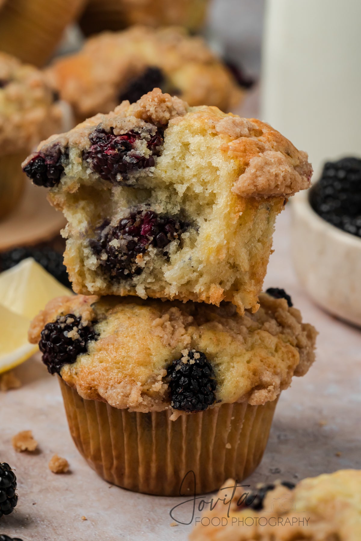Blackberry Streusel Muffins