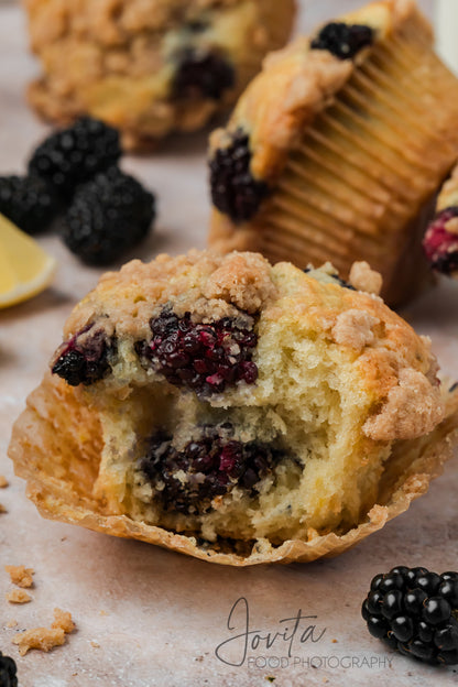 Blackberry Streusel Muffins